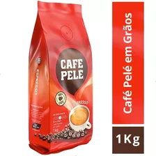 Café Premium Torrado Em Grãos 1kg Café Pele Espresso Intenso