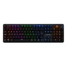 Teclado Gamer Mecânico Warrior Dunky Outemu Blue Abnt2 Tc248