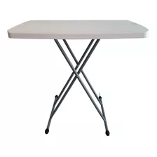 Mesa Personal Plegable Sunable Resina 76 X 50cm, 3 Alturas