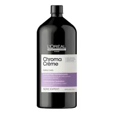 Shampoo Loreal Chroma Creme Purple Dyes Cabello Rubio 1500ml