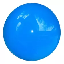 10 Bola Azul Claro Lisa Média + 10 Pinos De Pendurar Atacado