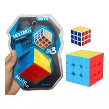 Pack De Cubos Rubick Moyu 3x3x3 Mas Mini 3x3x3