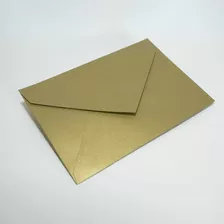 Envelope Bico En3100 Dourado ( Interno Fosco) 15x21cm 25 Und