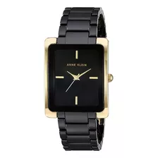 Reloj Mujer Anne Klein Ak-2952bkgb Cuarzo Pulso Negro En