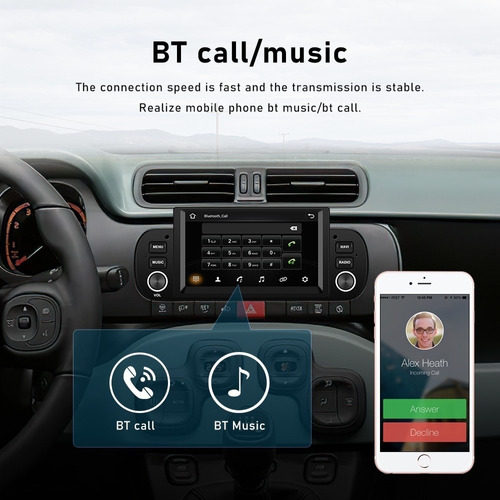 Reproductor Android 11 6.2 Con Radio P/fiat Panda 2013-2020 Foto 2