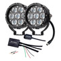 Focos Led 9005 Kia Rio Hatchback Con Lupa 2018-22 15000lm