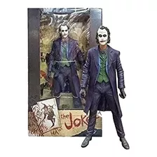 Coringa Heath Ledger Joker Batman - 18cm Na Caixa Novo