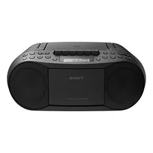 Sony Stereo Cd / Cassette Boombox Home Audio Radio, Negro