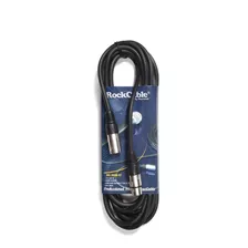 Cable Xlr Macho A Xlr Hembra 6mt Canon Microfono Balanceado