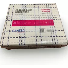 Jogo Cama Microfibra Duplo 3 Peças - Solteiro Varios Modelos