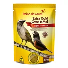 Reino Das Aves Extra Gold Ovos E Mel 4kg