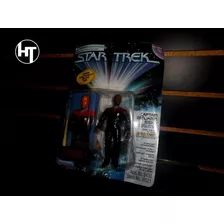 Star Trek, Capitan Benjamin Sisko, Figura, Vintage, 5 Pulgad