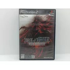 Final Fantasy 7 Dirge Of Cerberus Ps2 Original Mídia Física 