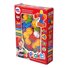 Brinquedo Montar Plackt 84 Peças