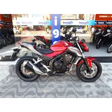 Honda Cb 500f Abs 2019 Vermelha