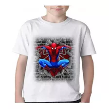 Camiseta Camisa Homem Aranha Infantil 2