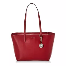 Dkny Dkny Bryant Md Tote Para Mujer, Rojo, Talla Única Ee. U