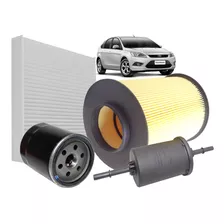 Kit Filtro De Oleo Ar Combustivel E Cabine - Ford Focus 1.6 16v E 2.0 16v 2009 2010 2011 2012 2013