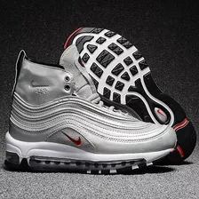 Tênis Nike Airmax 97 Rt Riccardo Tisci Mid Air Max Silver 87