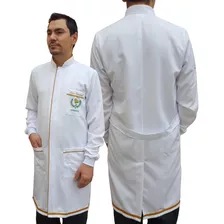 Jaleco Masculino Gabardine Farmácia Com Nome