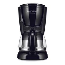 Cafeteira Gourmet 30 Xícaras Automática Preta De Filtro 220v