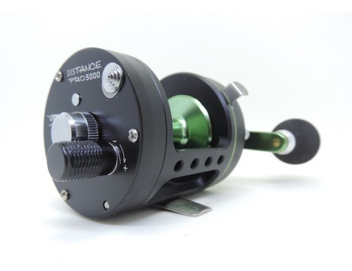 Reel Frontal Spinit Lb 401 1 Ruleman Ideal Spinning Pejerrey Color Negro Con Dorado Lado De La Manija Derecho/izquierdo