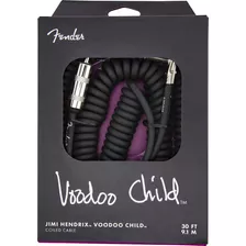 Cabo Fender Jimi Hendrix Voodoo Child Cables 30ft Coil Blac
