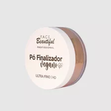 Base De Maquiagem Face Beautiful Maquiagem Facial Pó Finalizador Vegano 10g Face Beautiful Profissional