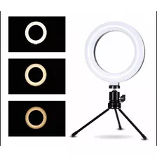 Ring Light 16cm Luz Led Maquiagem Self Fotos Videos Youtuber