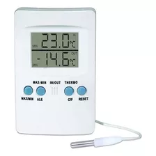 Termômetro Digital Maxima Minima Externo E Interno C/ Alarme