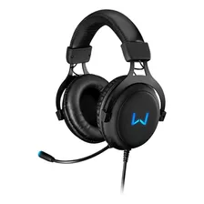 Fone Headset Gamer Warrior Volker 7.1 3d Ph258 Com Led Azul