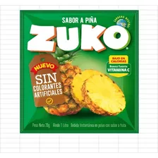 Jugo Zuko En Polvo Sabor Piña X 50 Sobres