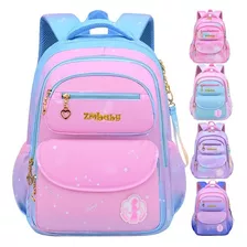 Mochila Escolar Infantil D/gran Capacidad P/niña De Primaria