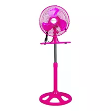 Kanji Ventilador 10' 3 En 1 Rosa Kjh-fh1506 Color De Las Aspas Gris Diámetro 25 Cm Frecuencia 50 Material De Las Aspas Metal