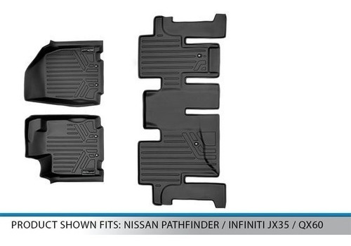 Foto de Tapetes Termoformados Maxliner Nissan Pathfinder 2013-2020