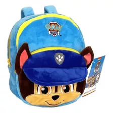 Mochila Infantil De Pelúcia Patrulha Canina Chase Candide