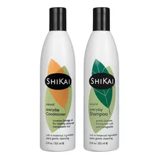 Shikai Natural Everyday Shampoo & Conditioner Set - 12oz