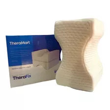 Cojin Quiropractico Theramart Therafix Para Entrepiernas Color Blanco