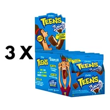 Kit Biscoito Teens Bauny Marilan - 3cx C/ 8un De 30g Cada