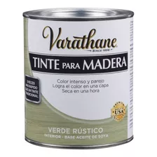 Tinta Para Madera Varathane Verde Rustico 946 Cc