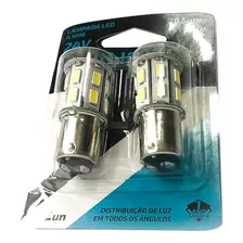 Par Lampada Led Innova P21w/5w Branco Frio 24v 6000k Lumens