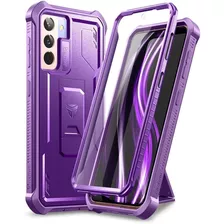 Funda Violeta Para Galaxy S21 Con Protector De Pantalla