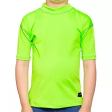 Camiseta Protección Uv Niño Nopal Manga Corta Liso