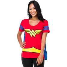 Bioworld Dc Comics Wonder Woman Blue Stripes Juniors Costume