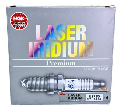 Bujias Iltr5d 5476 Laser Iridium Saab 9-5 2.0 2010-2015 4 Pz Foto 4