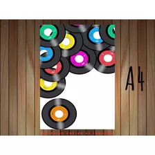 Placa Para Decoração Discos-lp Aproveite