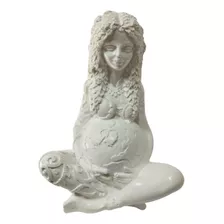 Estatua Gaia Mãe Terra 14,5 Cm