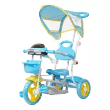 Triciclo Motoca Bicicleta Infantil Passeio Pedal Empurrador