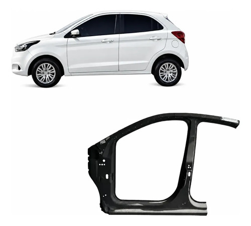 Retalho Lateral Esquerdo Ford Ka Hatch 15/21 Sm61 - Ford - Código 180368344799