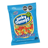 Gomita Lucky Gummys Lombrices Frutales Con Grenetina 1kg
